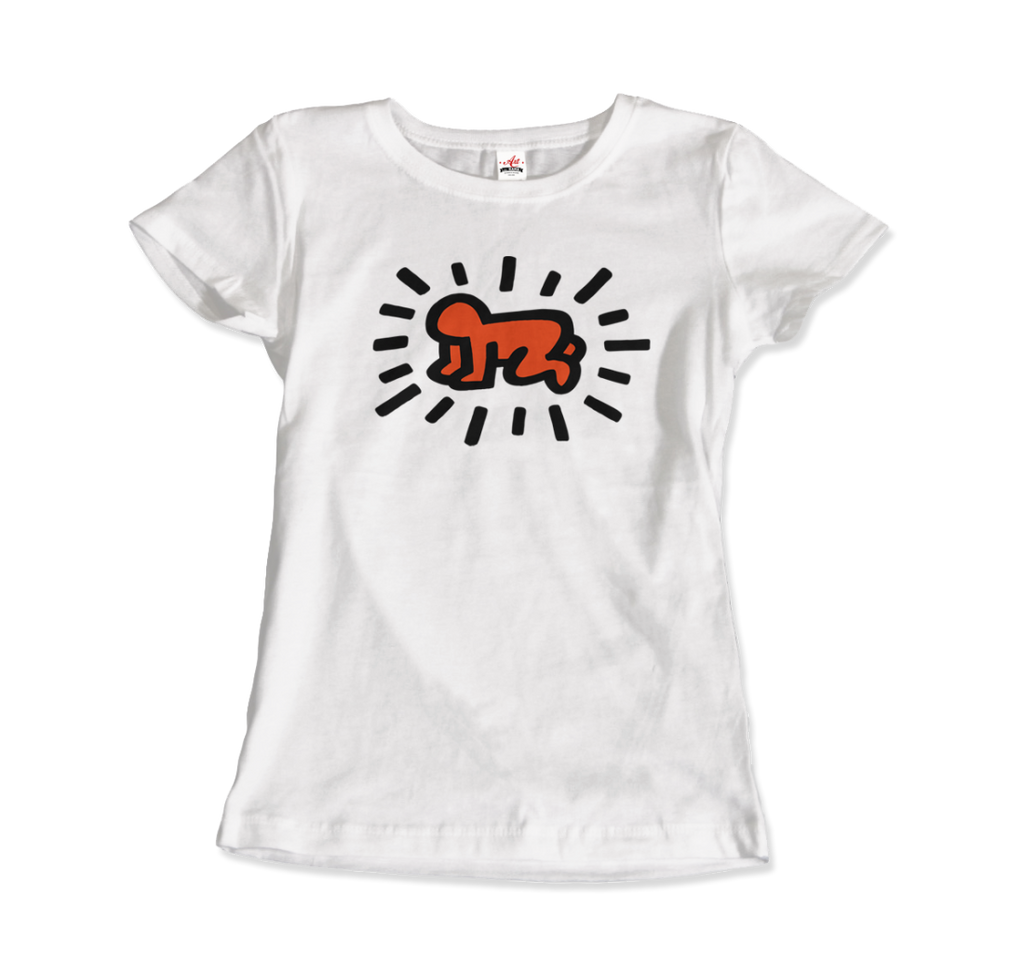 keith haring radiant baby icon 1990 street art t shirt