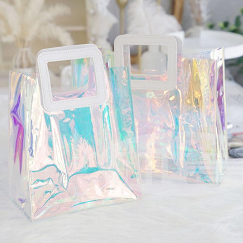 tiosebon womens transparent handbag