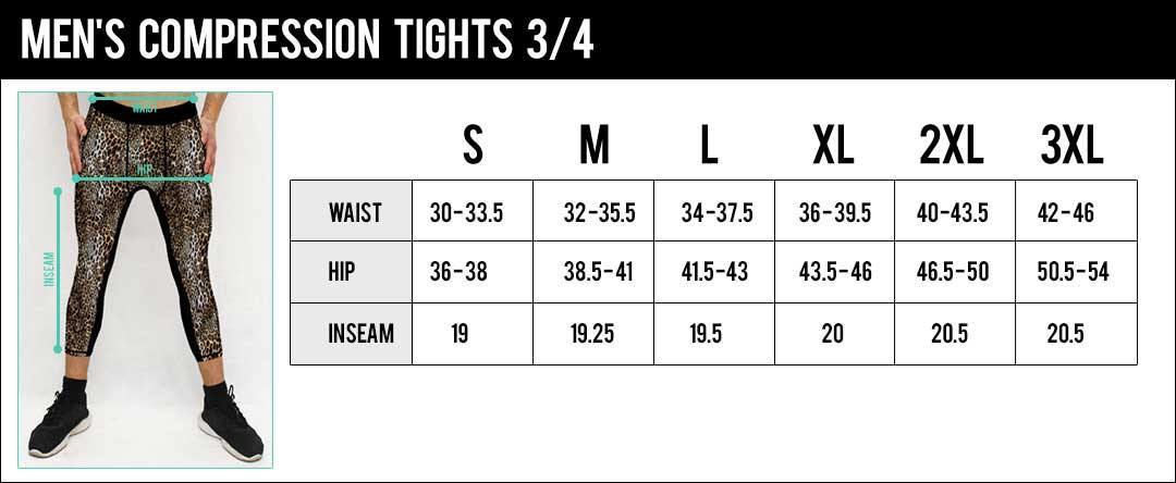 dragon mens compression pants