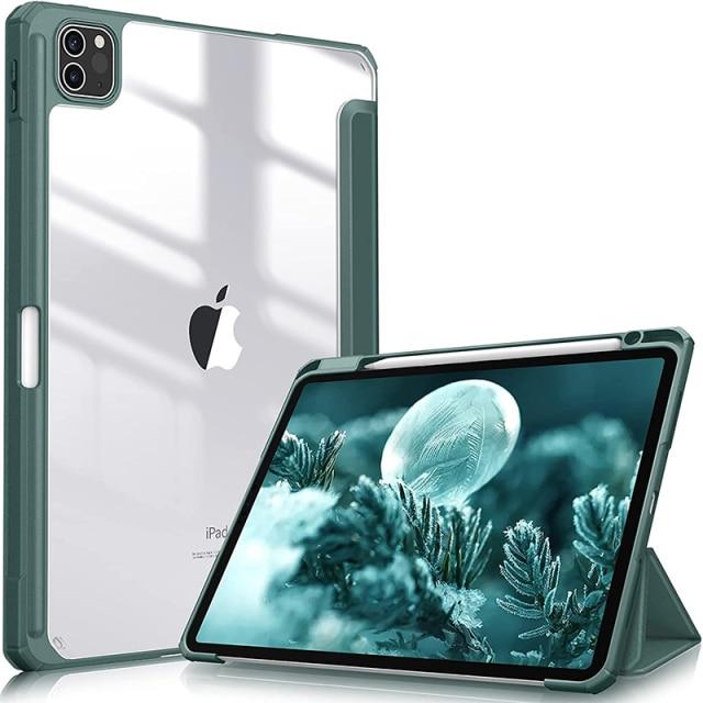 ipad case for 2021 mini 6 pro 11 9th generation case 10 2 2018 9 7 5 6th air 2 3 4 10 5 10 9 pu silicon transparent cover funda tablets e books case