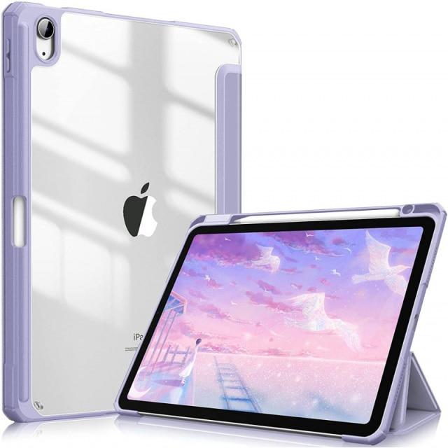 ipad case for 2021 mini 6 pro 11 9th generation case 10 2 2018 9 7 5 6th air 2 3 4 10 5 10 9 pu silicon transparent cover funda tablets e books case
