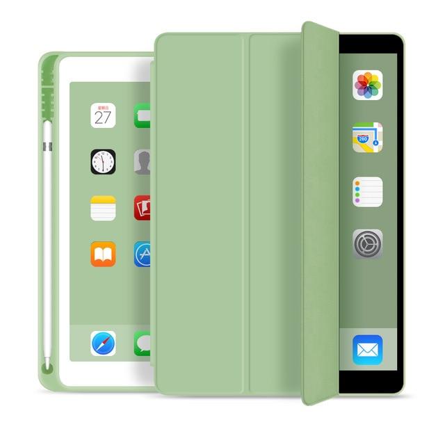 case for 2020 ipad 10 2 8th 2018 2017 9 7 mini 5 2021 pro 11 10 5 air 3 4 smart cover with pencil holder ipad 5th 6th generation tablets e books case